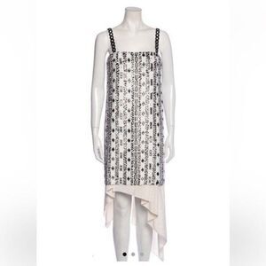 3.1 Phillip Lim Bohemian Sequin Dress Sz 2 White Copper‎ Party Event Designer